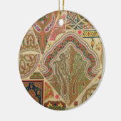 Décoration indienne, plat XIX 'd'Orna polychrome (Gauche)