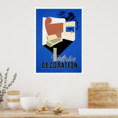 Décoration intérieure WPA 1940 (Cuisine)