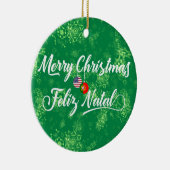 Décoration luso-américaine, Feliz Natal (Droite)
