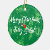 Décoration luso-américaine, Feliz Natal (Gauche)