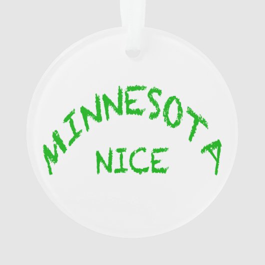 Décoration Minnesota Nice (dos)