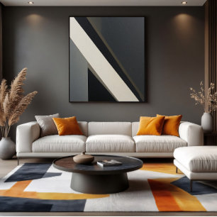 Décoration moderne abstraite de style sur toile