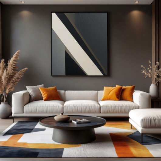 Décoration moderne abstraite de style sur toile