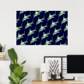 décoration motif requin (Bureau à domicile)