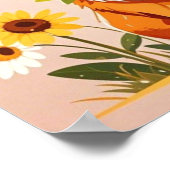 Décoration murale corgi couronne de tournesols (Coin)