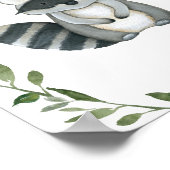 Décoration murale de crèche d'animaux de la forêt  (Coin)