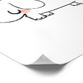 Décoration murale de crèche éléphant coeur mignon (Coin)