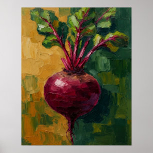 Décoration murale de cuisine betterave