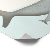 Décoration murale de la nurserie baleine et bébé (Coin)