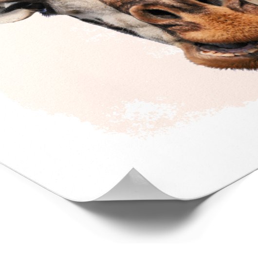 Décoration murale de la nurserie de la girafe (Coin)