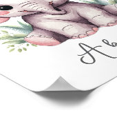 Décoration murale de nounou éléphant bébé - Impres (Coin)