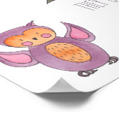 Décoration murale de nurserie pour bébé hibou à l' (Coin)