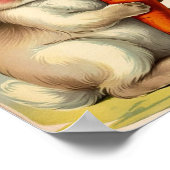 Décoration murale de nursery avec lapin de Pâques (Coin)