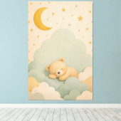Décoration murale de nursery neutre | Impression d (Insitu (Plancher de Bois))