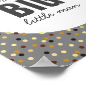 Décoration murale de nursery pour petit homme gris (Coin)