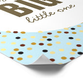 Décoration murale de nursery 'Rêve Grand Petit' bl (Coin)