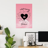 Décoration murale en acrylique pour l'arrivée d'un (Bureau à domicile)