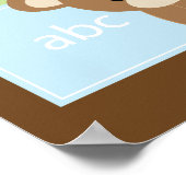 Décoration Murale Enfants Ours Brun (Coin)