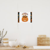 Décoration murale Joyeux Halloween (Cuisine)