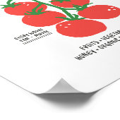 Décoration Murale Mignonne de Tomates pour Marché  (Coin)