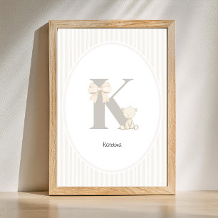 Décoration murale personnalisée pour la nurserie a