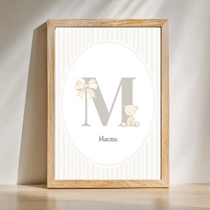 Décoration murale personnalisée pour nurserie avec