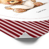 Décoration murale pour chambre de bébé - Ours en p (Coin)