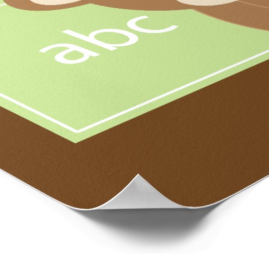 Décoration murale pour enfants Ourse Brun (Coin)