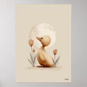 Décoration murale scandinave de canard pour bébé n (Devant)