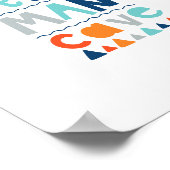 Décoration murale typographique pour garçon Little (Coin)