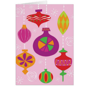 Décoration nombreuse de Noël illustrée dans le