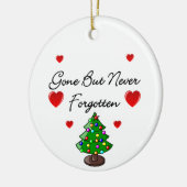 Décoration personnalisée de mémorial d'arbre de (Gauche)