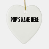 Décoration personnalisée par ornement enroué (Droite)