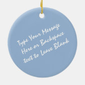 Décoration personnalisée par ornement enroué de (Dos)