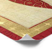 Décoration rouge de Noël amour (Coin)