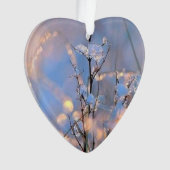 Décoration sapin de Noël, coeur  (devant)