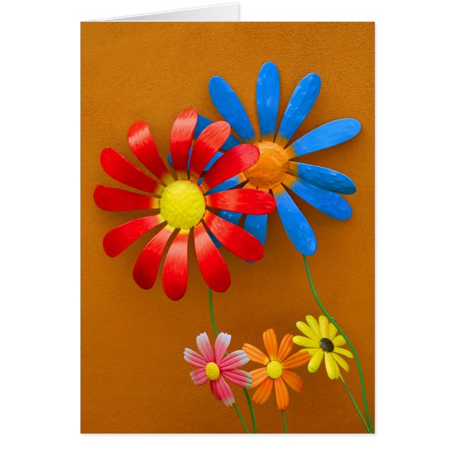 Décoration Tournesol Aux Couleurs Vives (Devant)