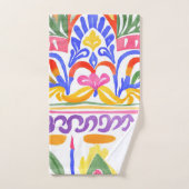 décoration traditionnelle roumaine (Serviette à main)