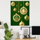Décorations de fêtes de fin d'année (Bureau à domicile)