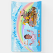 Décorations de la fête de l'Arche de Noé, bannière (Vertical)