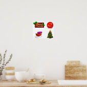 Décorations de Noël contre arrière - plan blanc (Cuisine)