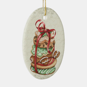 Décorations de Noël en céramique SRF - Biscuits de