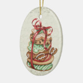 Décorations de Noël en céramique SRF - Biscuits de (Gauche)