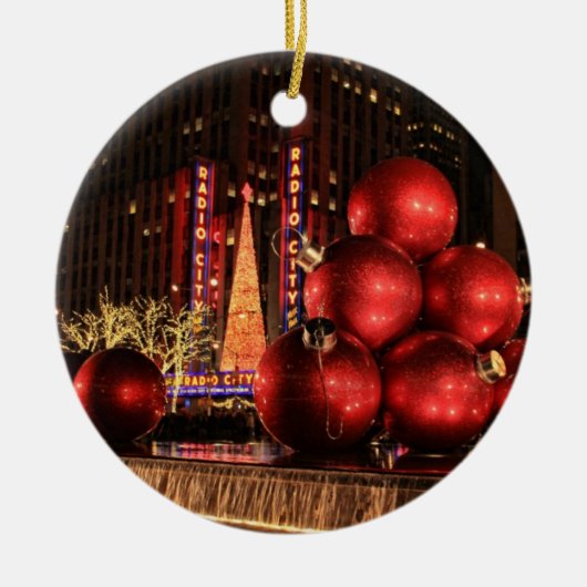 Décorations de Noël géantes de NYC (Devant)