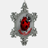 Décorations de Noël Ladybug Art Ornament Ladybug (Gauche)