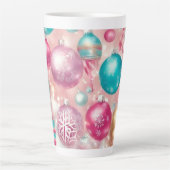 Décorations de Noël Pastel Latte Mug (Devant)