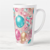 Décorations de Noël Pastel Latte Mug (Droite)