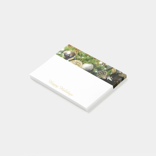 Décorations de Noël Post-It® Notes (Incliné)