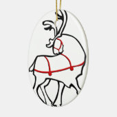 Décorations de Noël Reindeer (Gauche)