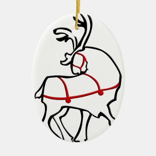 Décorations de Noël Reindeer (Devant)